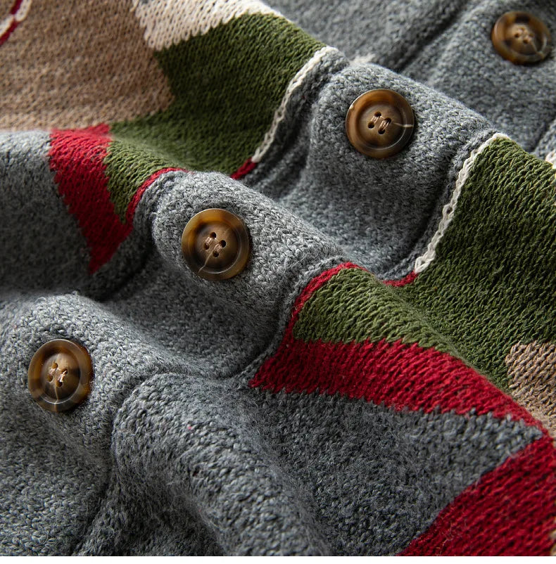 Antonio | Cárdigan de Lana Estilo Western Brooks