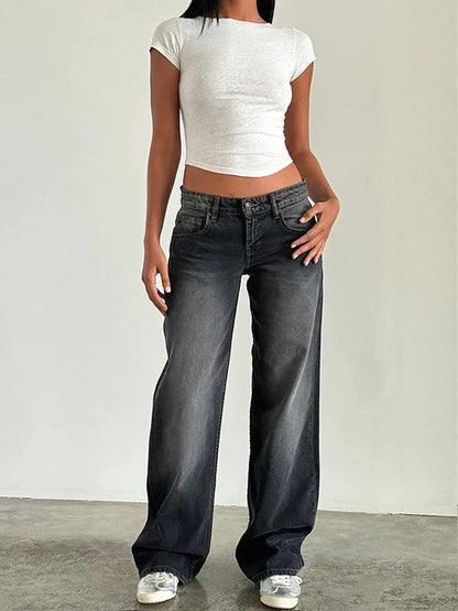 Sylvaine | Jeans Baggy Casuales Vintage