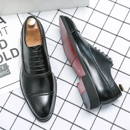 Oxford | Zapatos Brogue Clásicos de Piel