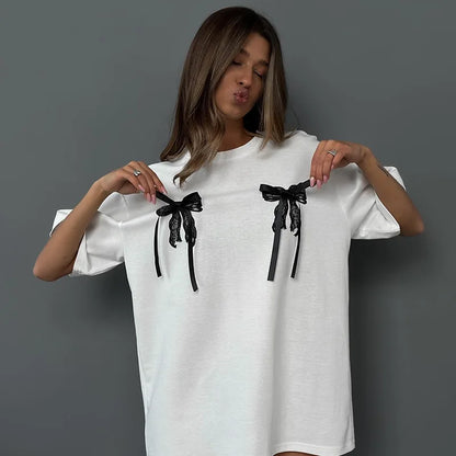 Talie | Camiseta Linda y Cómoda con Lazo