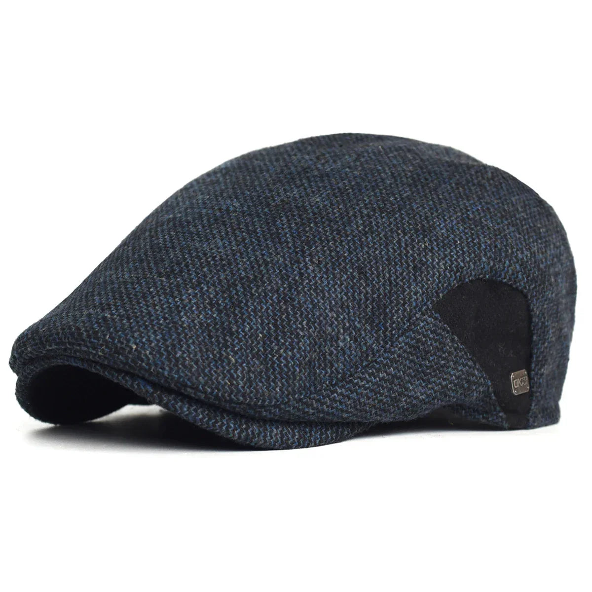 Sergio | Gorra Plana de Tweed