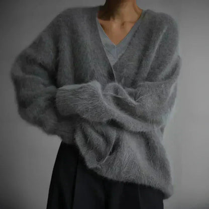 Adele | Cárdigan de Mohair Suave