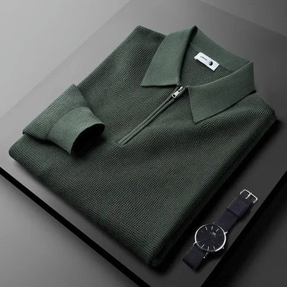 Bradley | Jersey con Cremallera de un Cuarto