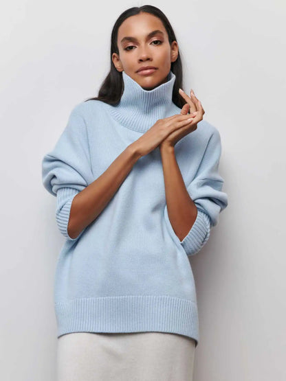 Alyssa | Suéter Elegante de Cuello Alto