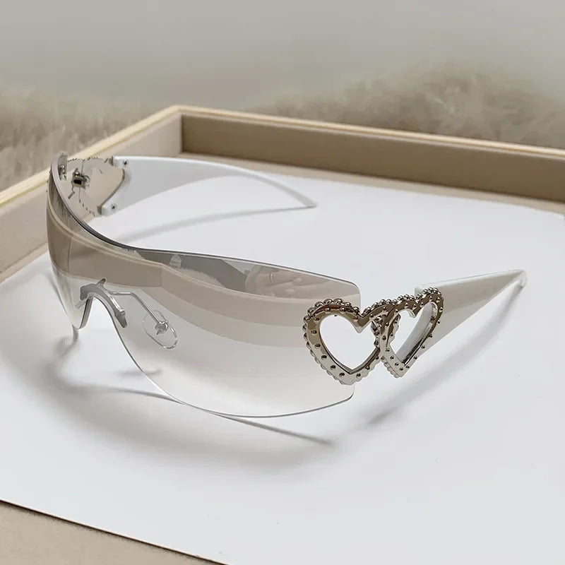 Enchanted | Gafas Sol Corazones Brillantes
