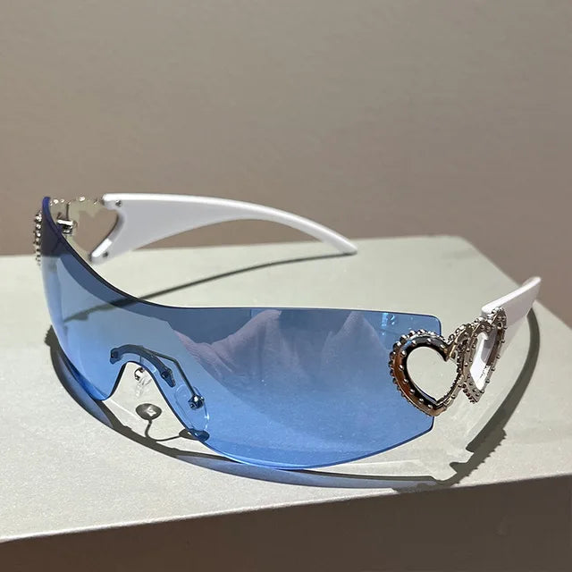 Enchanted | Gafas Sol Corazones Brillantes