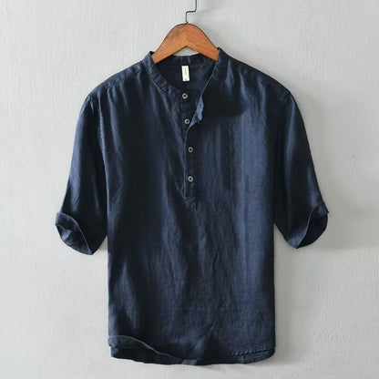 Miju | Camisa de Algodón y Lino