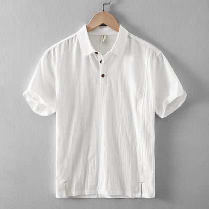 Riku | Polo de Algodón y Lino