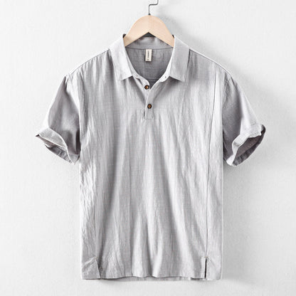 Riku | Polo de Algodón y Lino
