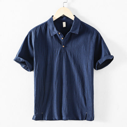 Riku | Polo de Algodón y Lino