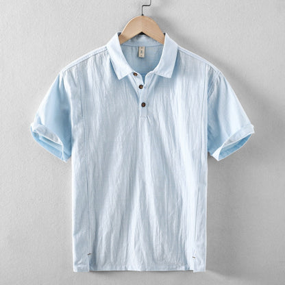 Riku | Polo de Algodón y Lino
