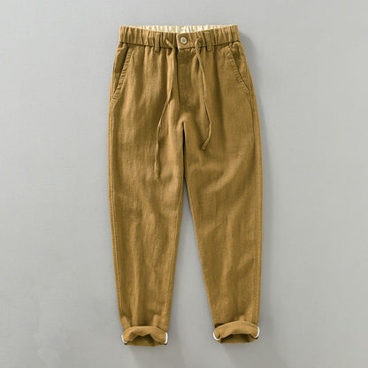 Elliot | Pantalón Algodón-Lino