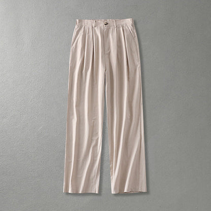 Milo | Pantalón Lino Tiro Medio