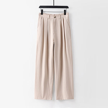 Milo | Pantalón Lino Tiro Medio