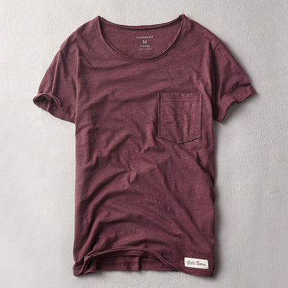 Cali | Camiseta de Algodón Orgánico con Bolsillo