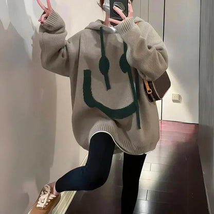 Smiley | Sudadera Oversized Acogedora