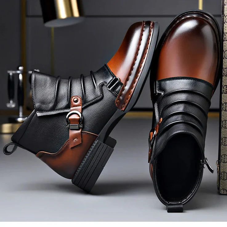 Briggs | Botas de Piel Auténtica Italiana