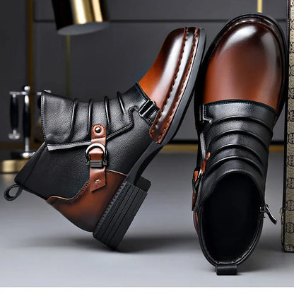 Briggs | Botas de Piel Auténtica Italiana