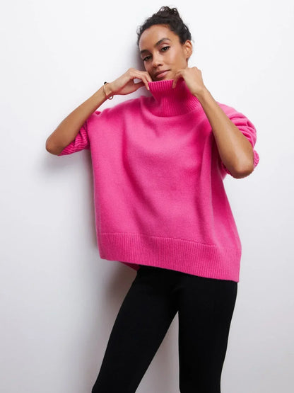 Alyssa | Suéter Elegante de Cuello Alto