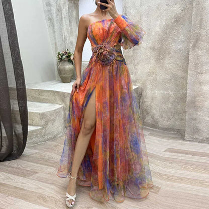 Juliana | Vestido de Elegancia Floral Soñadora