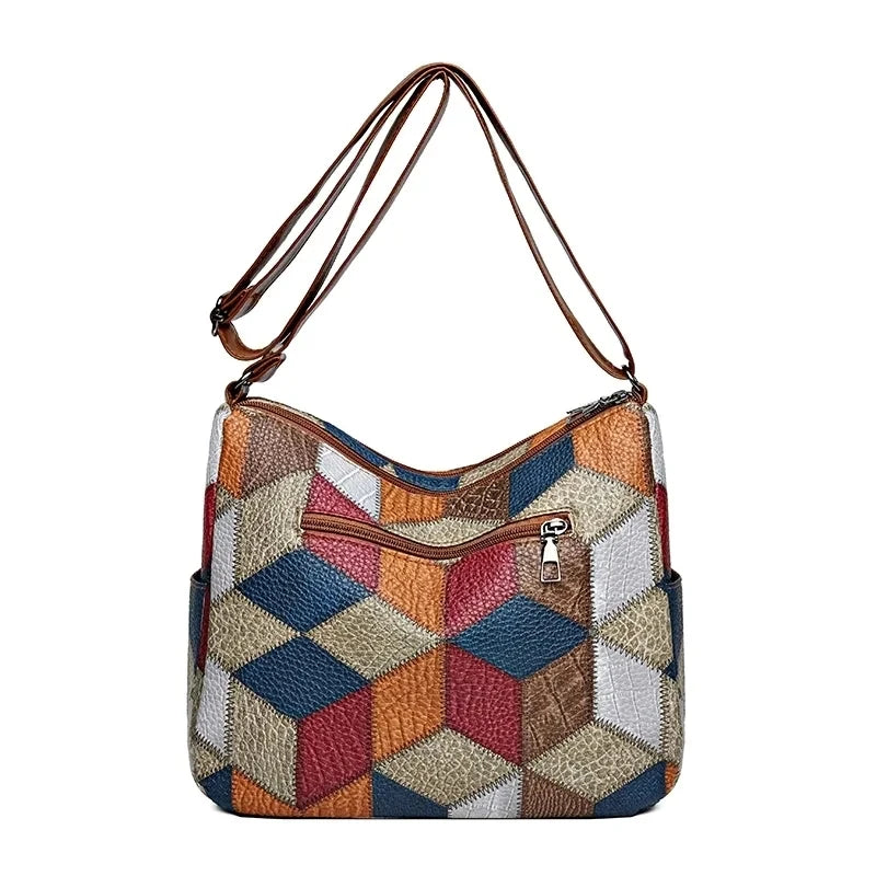 Roseline | Bolso de Cuero Vintage Chic