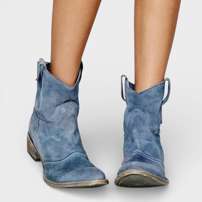 Botines Cowboy Vintage Mujer