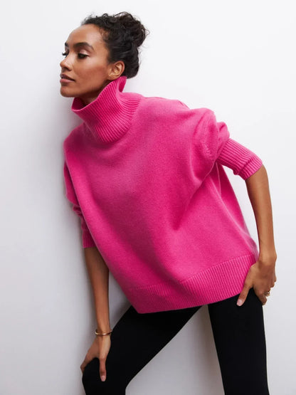Alyssa | Suéter Elegante de Cuello Alto