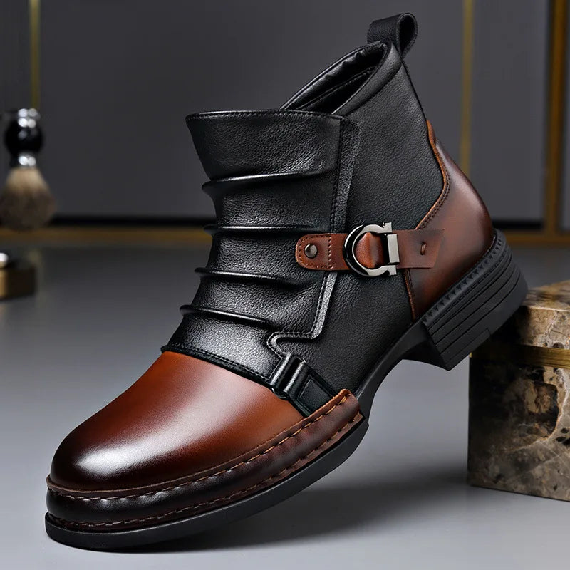 Briggs | Botas de Piel Auténtica Italiana