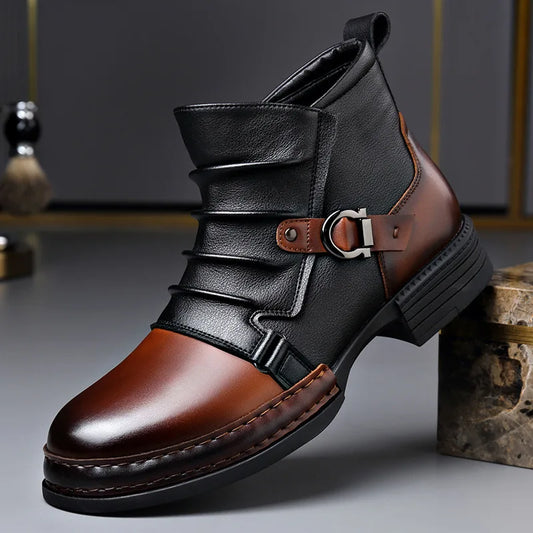 Briggs | Botas de Piel Auténtica Italiana