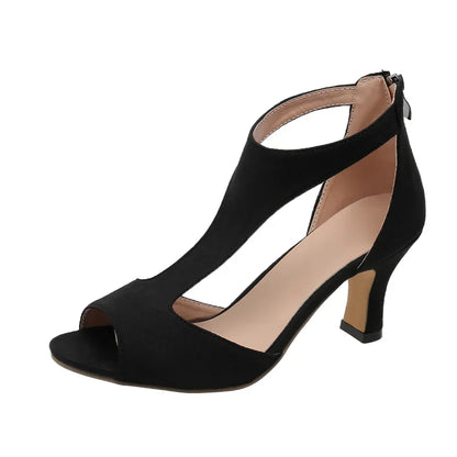 Alana | Tacones Elegantes con Laterales Abiertos