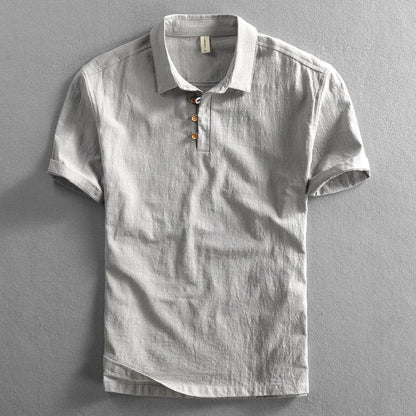 Haru | Polo de Algodón y Lino