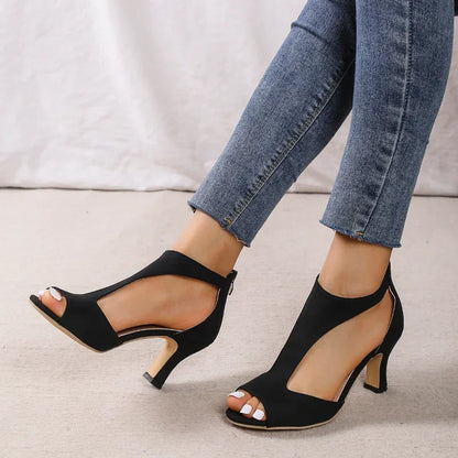 Alana | Tacones Elegantes con Laterales Abiertos
