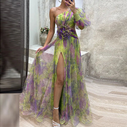 Juliana | Vestido de Elegancia Floral Soñadora