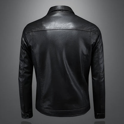 René | Chaqueta de Cuero Estilo Rider