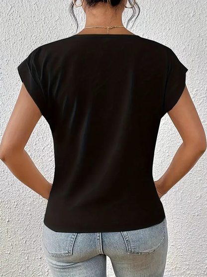 Belle | Top Elegante con Cuello en V