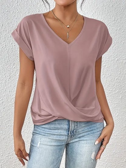 Belle | Top Elegante con Cuello en V
