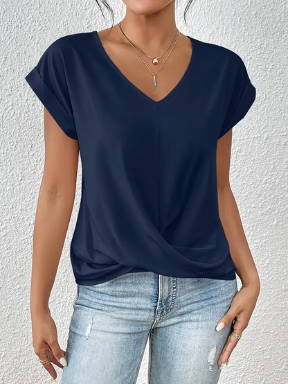 Belle | Top Elegante con Cuello en V