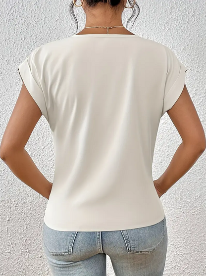 Belle | Top Elegante con Cuello en V