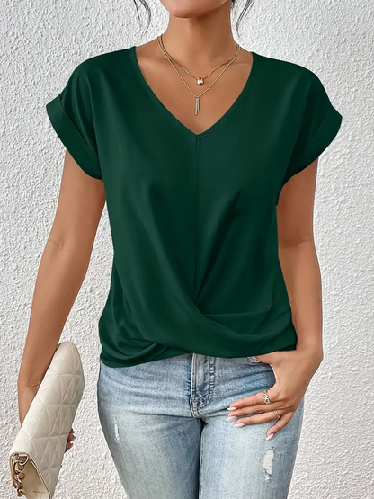 Belle | Top Elegante con Cuello en V