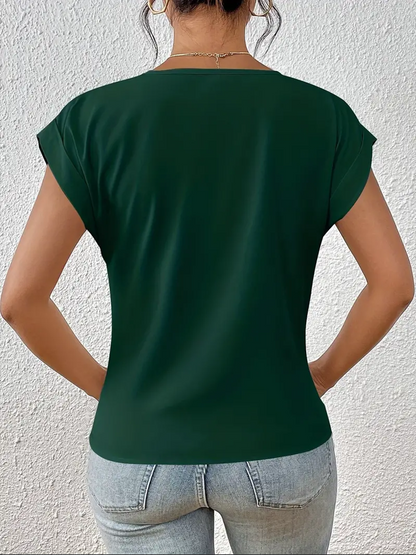 Belle | Top Elegante con Cuello en V