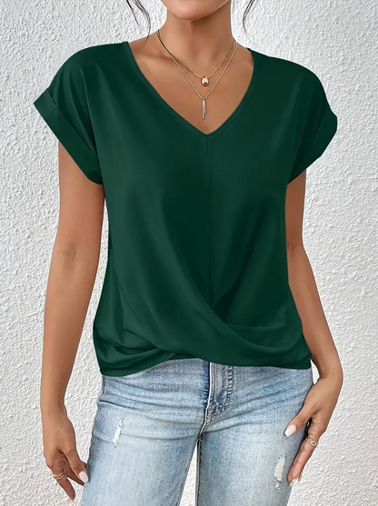 Belle | Top Elegante con Cuello en V