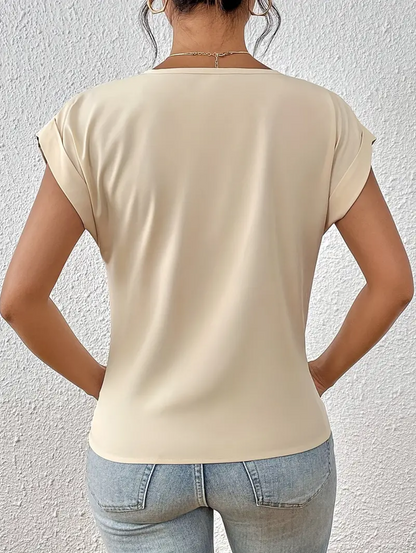 Belle | Top Elegante con Cuello en V