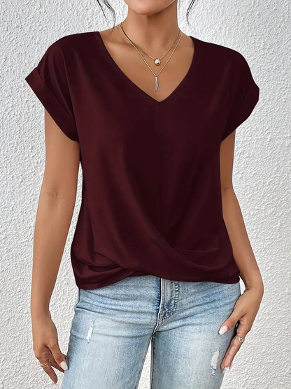 Belle | Top Elegante con Cuello en V