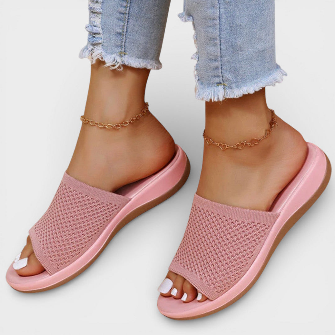 Sandalias Plataforma Mujer Slide Cómodas