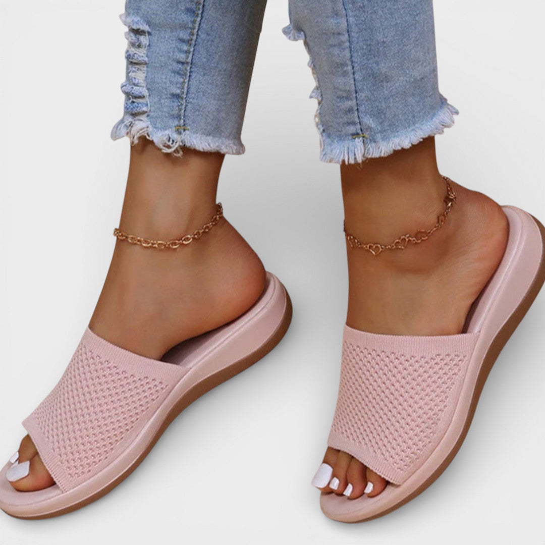 Sandalias Plataforma Mujer Slide Cómodas