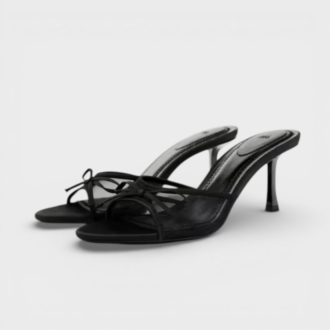 Sandalias Tacón Mujer Tiras Finas