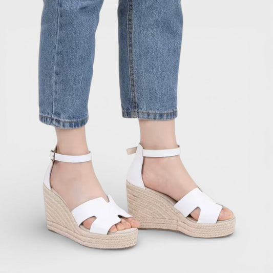 Sandalias de Cuña Elegantes Mujer