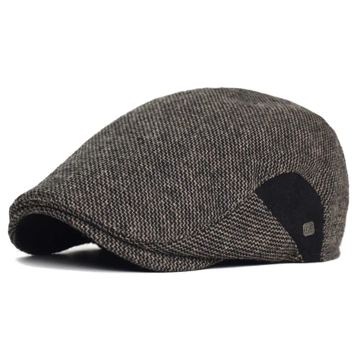 Sergio | Gorra Plana de Tweed