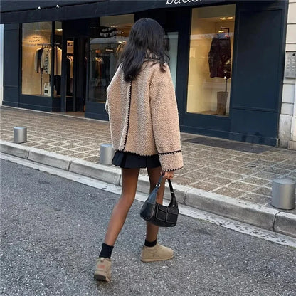 OLIVIA | Chaqueta Teddy de Lujo