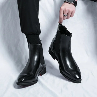 Belucio | Botas Chelsea de Piel